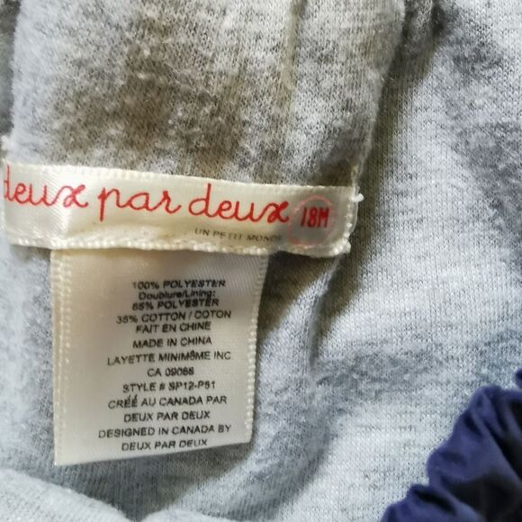 Deux Par deux girls rain / splash set size 18 M - Picture 6 of 7